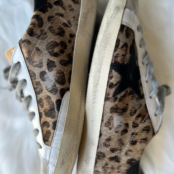 💫Size 40 Leopard Print Superstars GUC - Picture 6 of 8